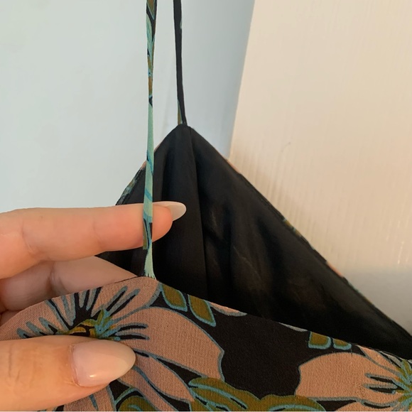 Jill Stuart Silk Floral Maxi Cut-Out - Picture 5 of 11